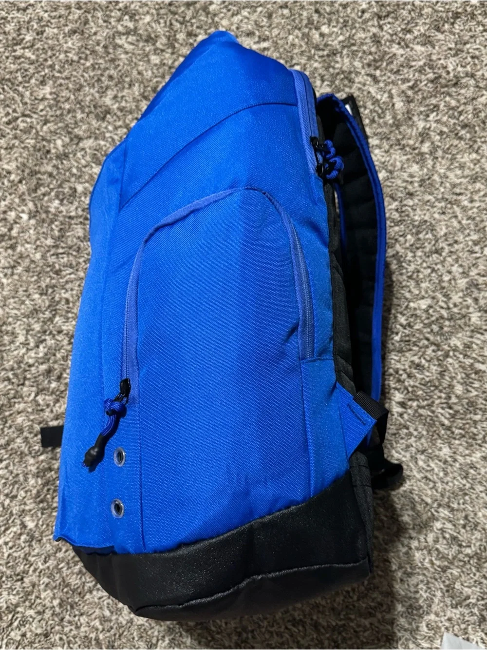 Nike Elite Backpack Royal Blue Black Basketball Sports Laptop School Bag
